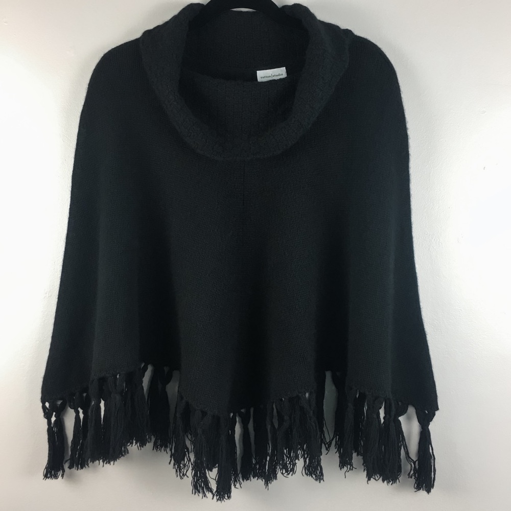 Bloomingdale’s Sutton Studio Cashmere Poncho